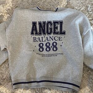 Gray Rue 21 Angel Balance Crewneck